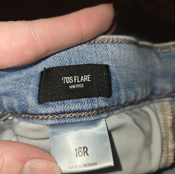 Express 70's Flare Jeans - Picture 6 of 7